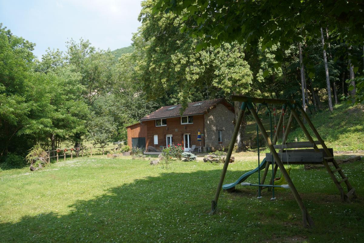 Chambre lits gîte à l'Orée du Bois